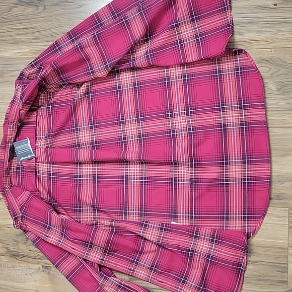 Eddie Bauer Expedition 2.0 Magenta Flannel - Picture 12 of 12